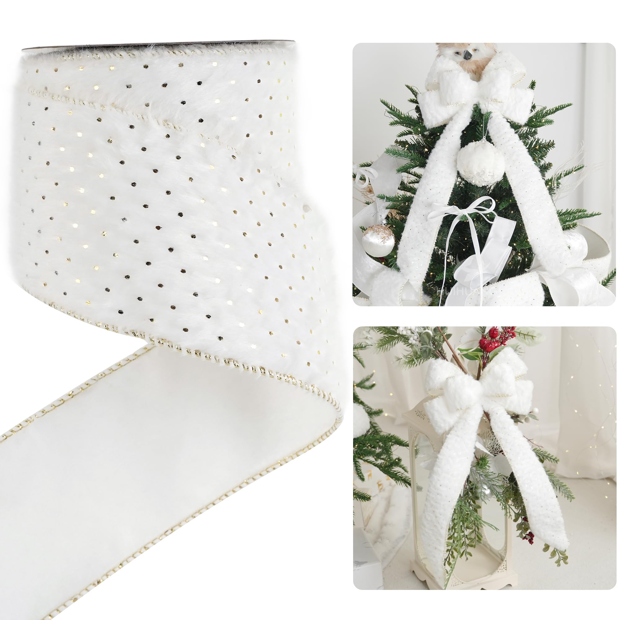 Fluffy Dot Ribbon Tops - HIAND タグ付き！HIAND Fluffy Dot